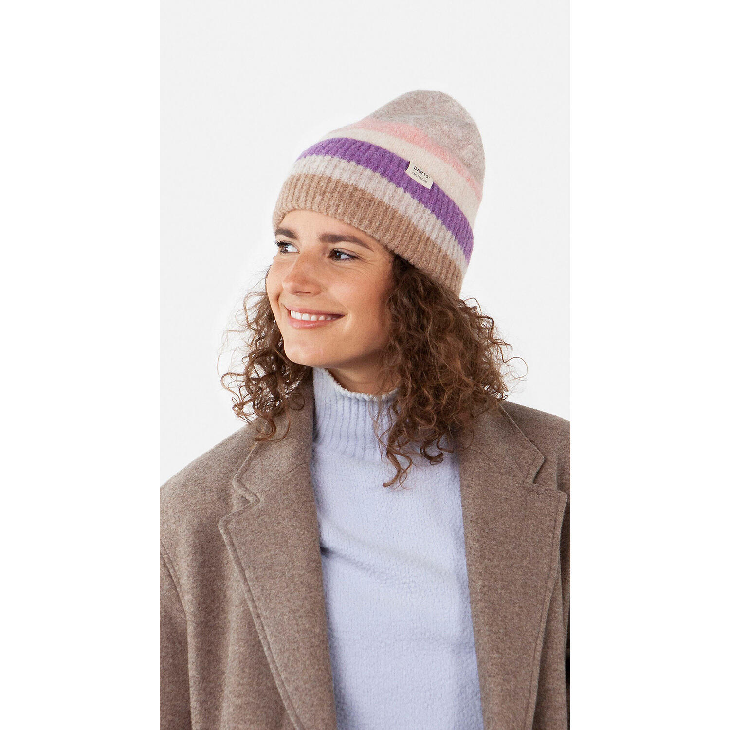 Gorro Barts Simonie color marrón claro para mujer 2/3