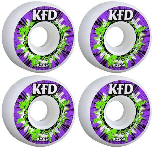 KFD KFD Blast Rodas Skate Pacote de 4 - 52mm - Purple