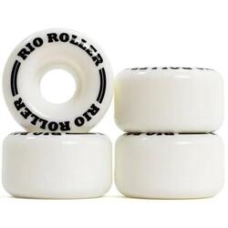 Pack de 4 Roues Roller Quad Rio Coaster - 58mm - Blanc