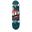 RAD Checkers Progressive Skateboard Complet - 7.75" - Negru/Turcoaz