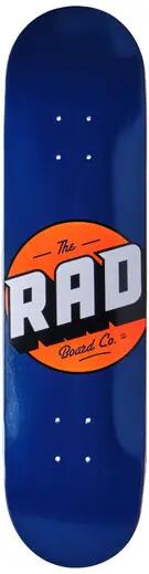SKATEPRO RAD Solid Logo Tábua De Skate - 8" - Navy