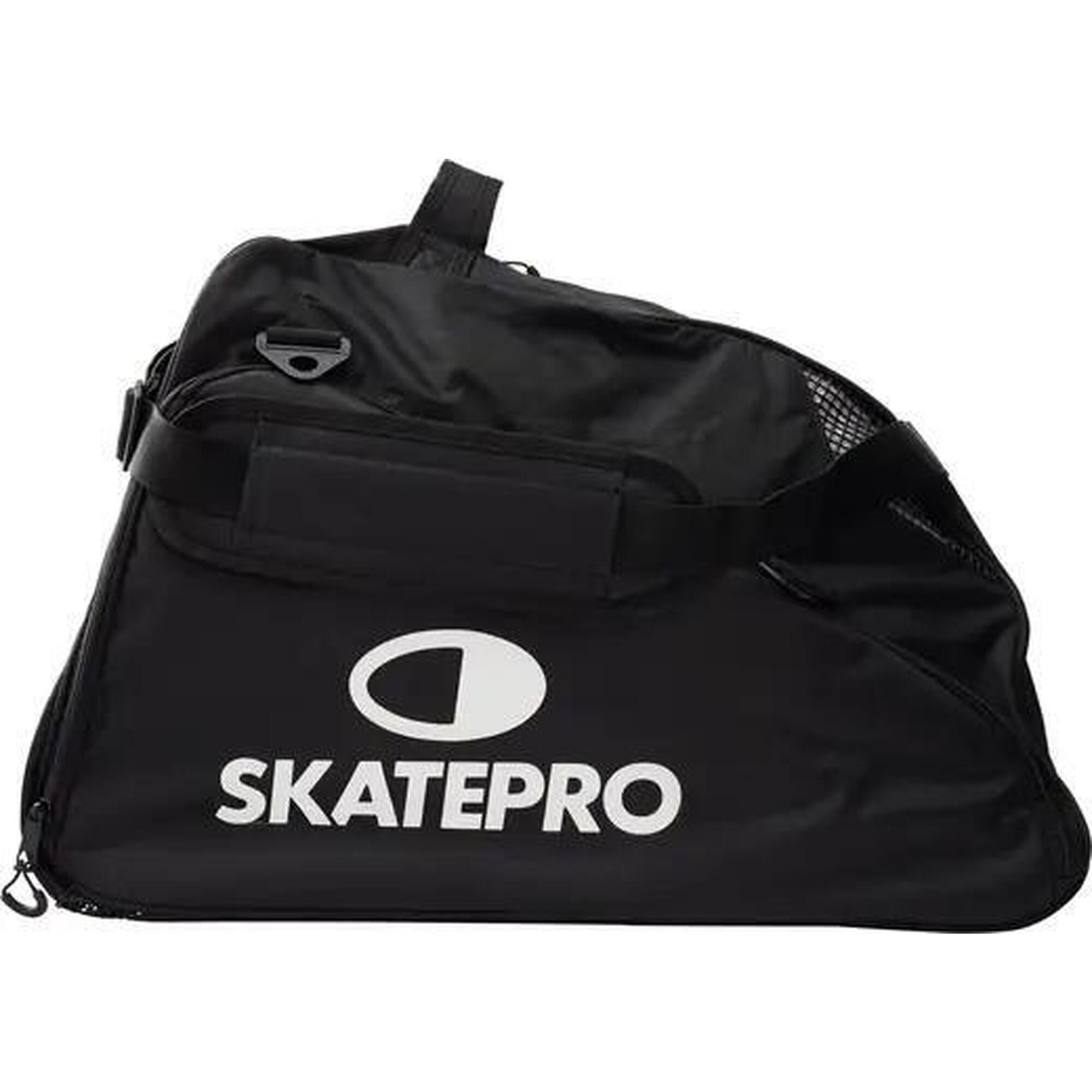 Skatepro - Skatepro Deluxe Casque Et Botte/skate Sac - Noir/blanc - Skis - Blanc|noir - Taille Unique - Decathlon