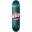 RAD Checker Placa Skateboard - 8.25" - Negru/Turcoaz
