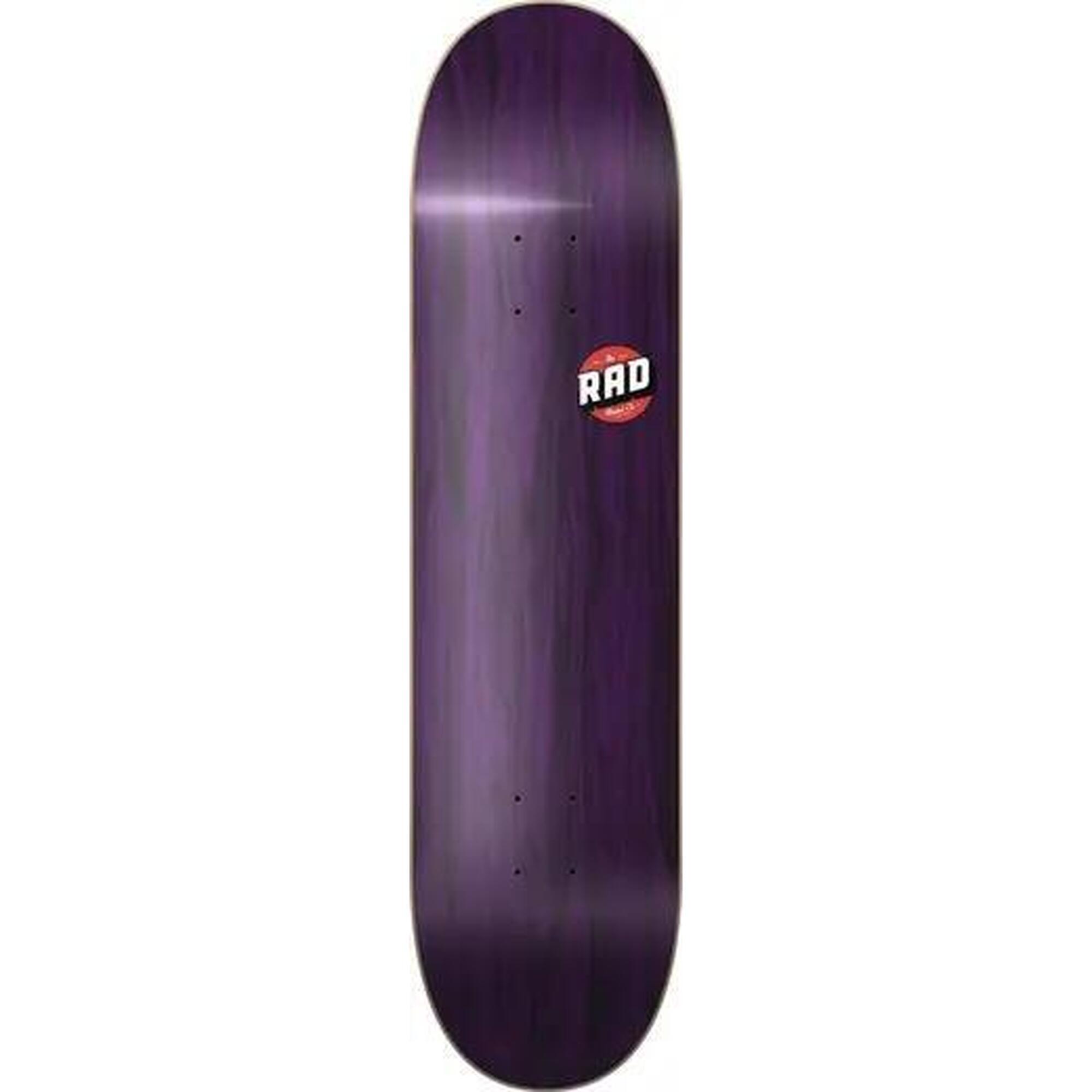 Rad - Rad Blank Logo Planche De Skate - 8.125" - Purple Maple - Planche De Skate - Violet - 8.125" - Decathlon