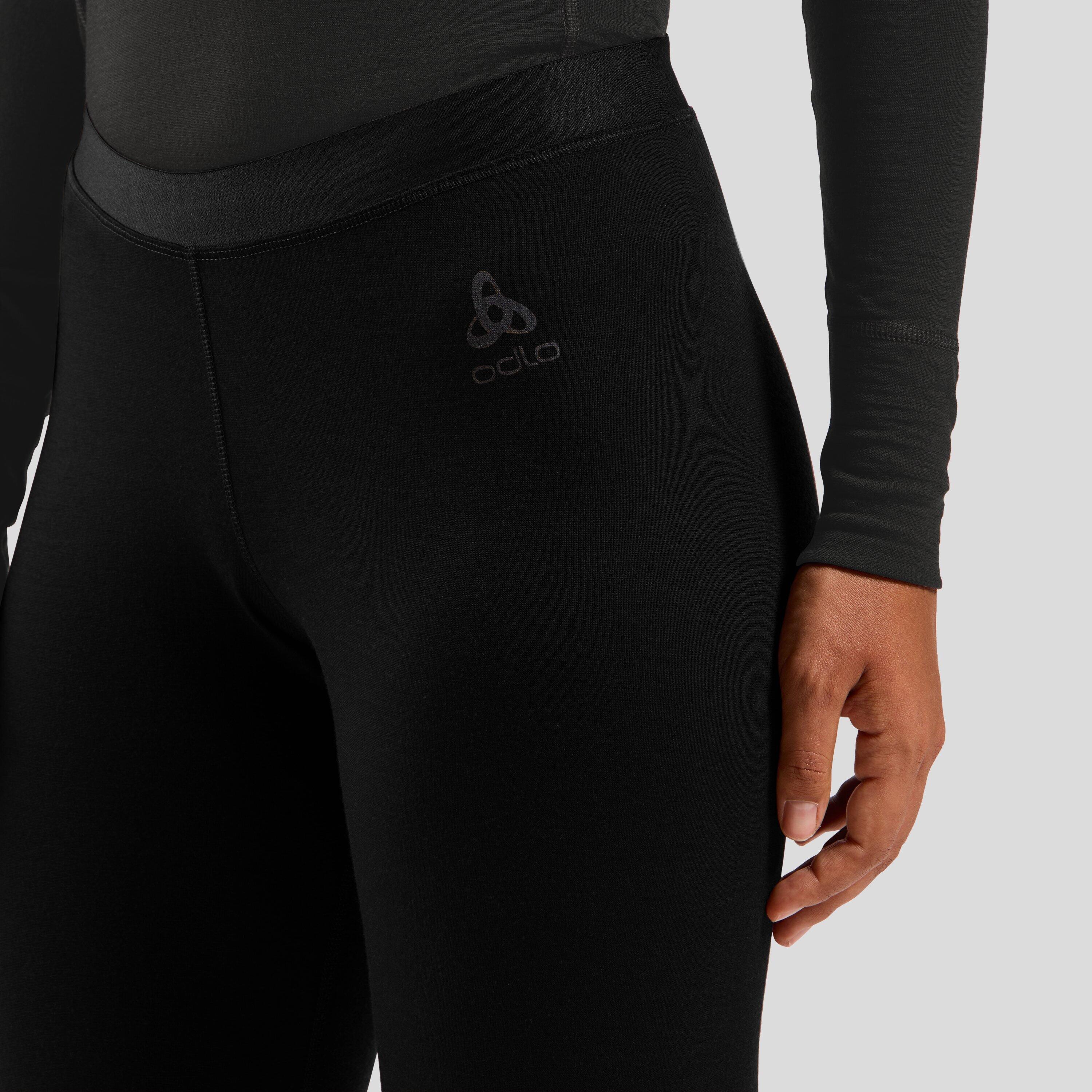 Sottopantalone ODLO Light Merino 160 Donna S — Nero. 3/7