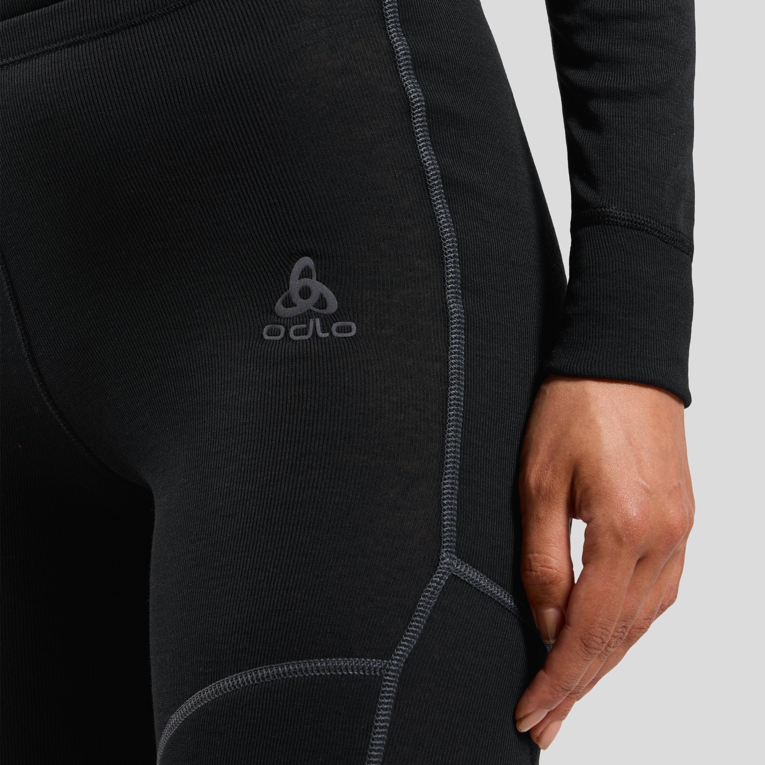Lange enge Odlo Active X-Warm Eco Schwarze Frauen 3/8