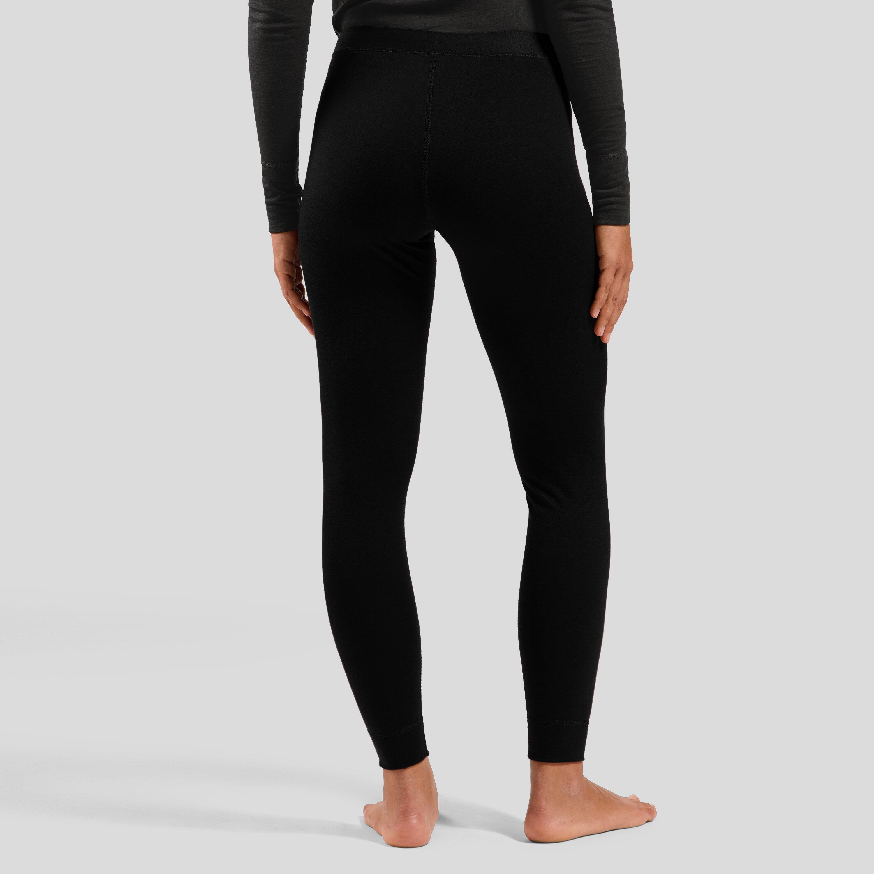 Sottopantalone ODLO Light Merino 160 Donna S — Nero. 2/7