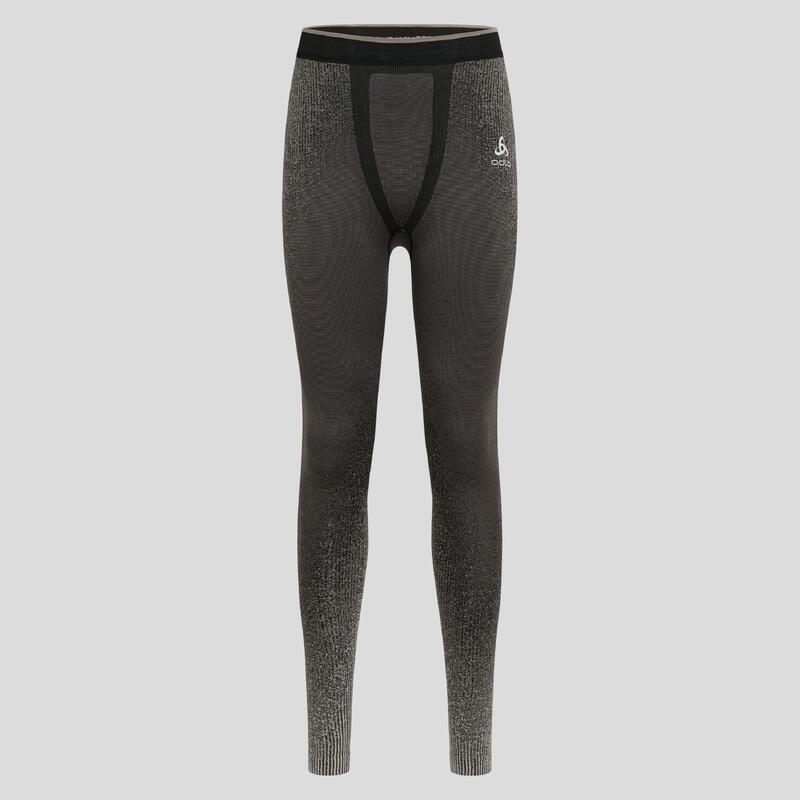 Pantaloni termoactivi bărbați ODLO Performance Warm comb Bl Bottom Long