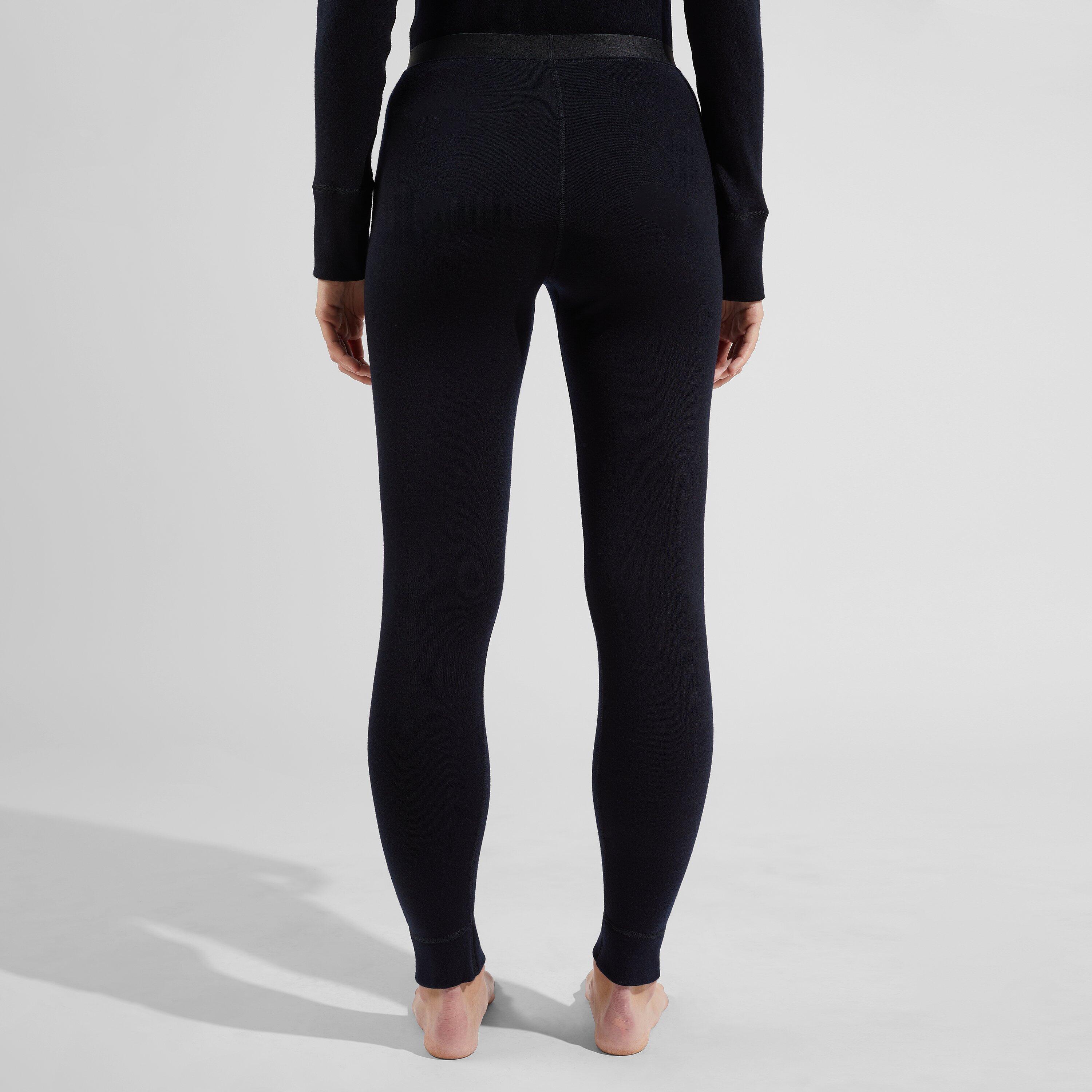 Collant Technique Femme Odlo Merino 260 Noir 2/7