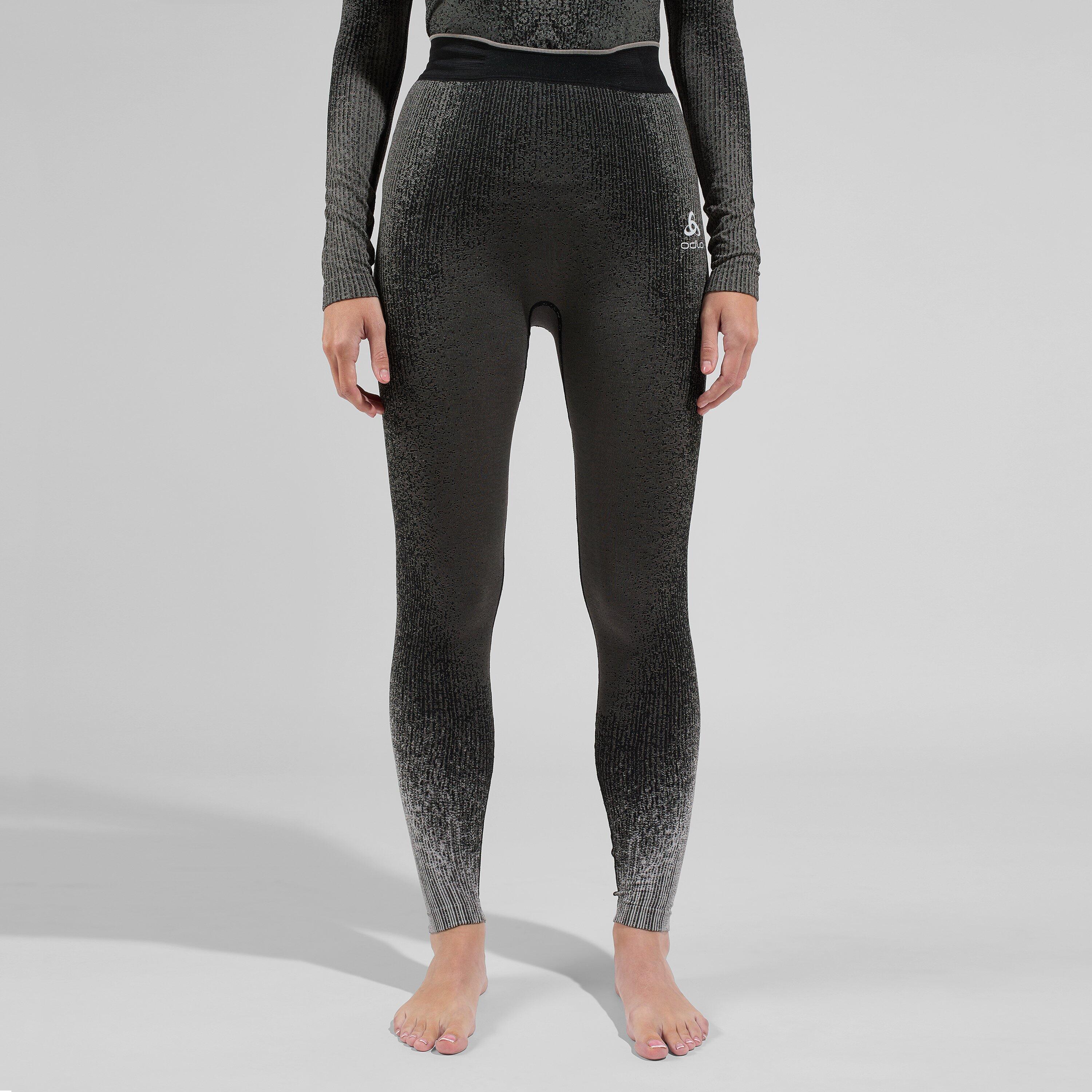 Legginsy termoaktywne damskie Odlo Blackcomb Eco BL Bottom Long
