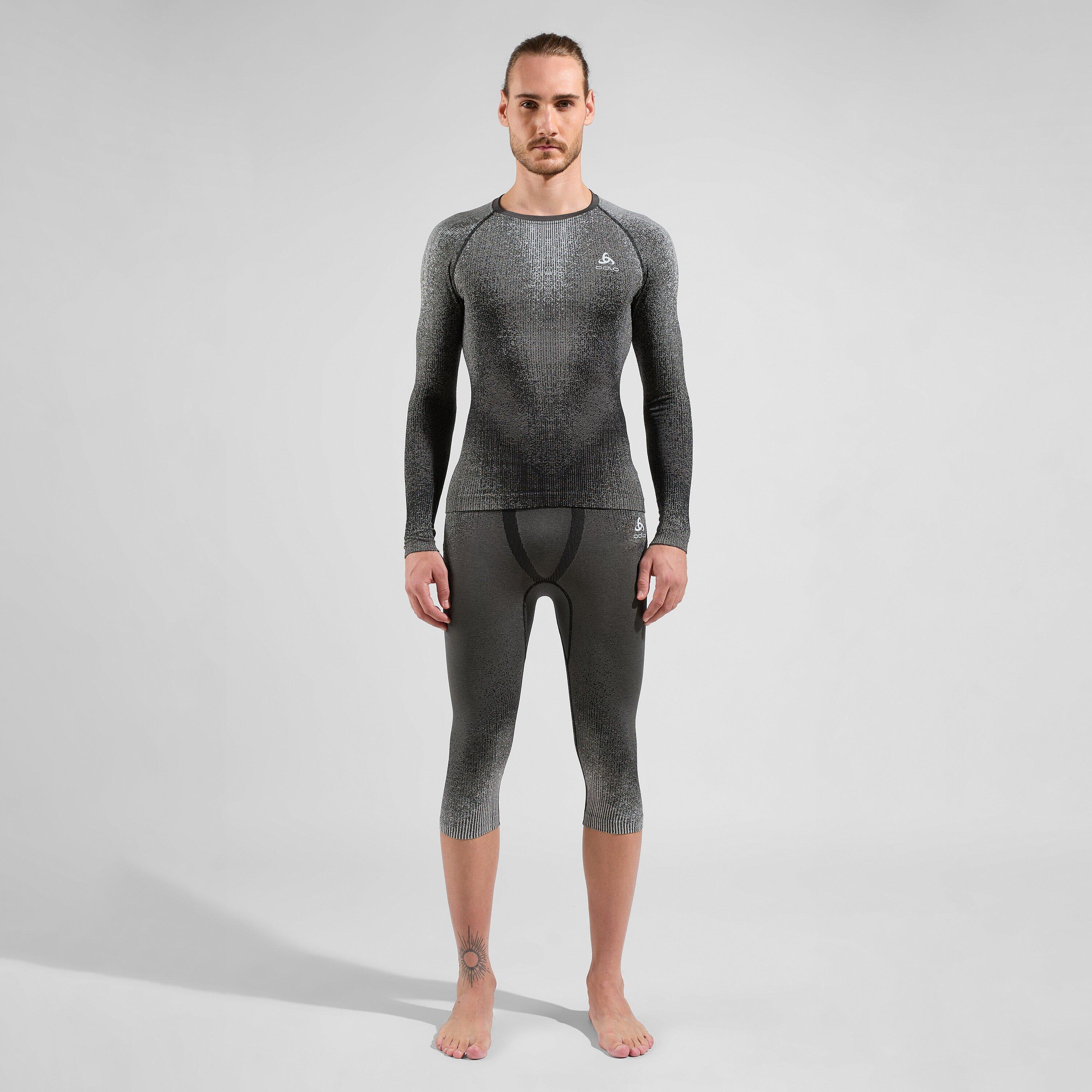 Collant 3/4 Odlo Blackcomb Gris 5/7