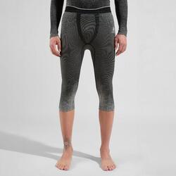 Collant 3/4 Odlo Blackcomb Gris