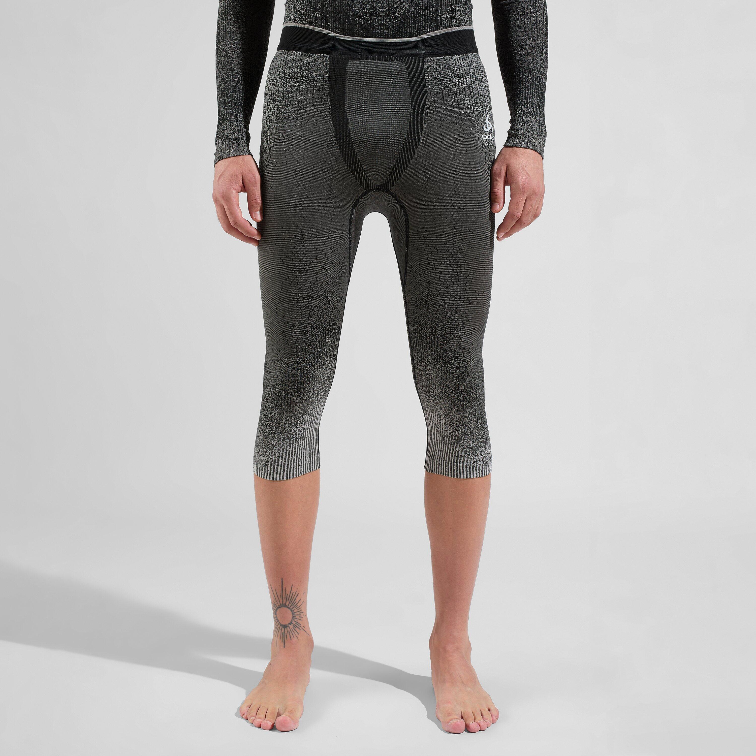 Odlo - Collant 3/4 Odlo Blackcomb Gris - Legging - Noir - Decathlon