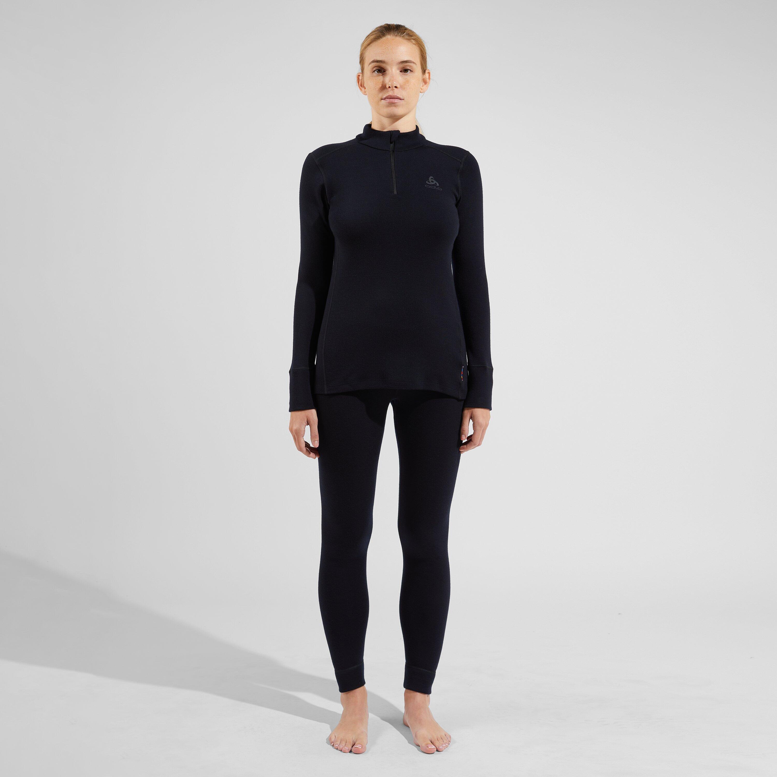Collant Technique Femme Odlo Merino 260 Noir 4/7