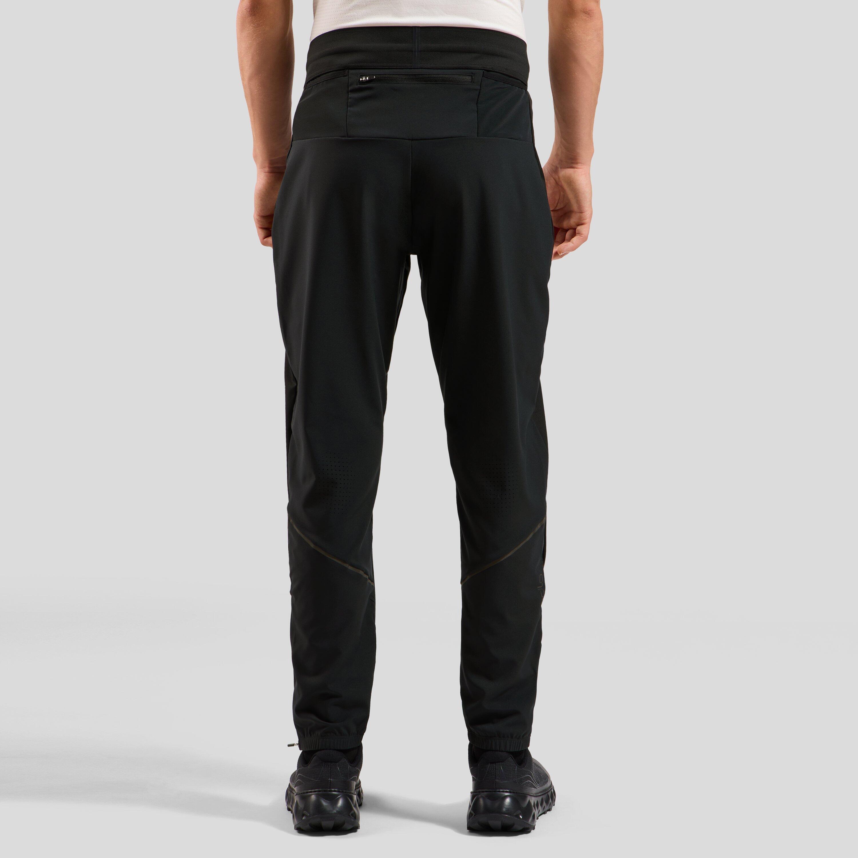 Calças de corrida para homem Odlo Zeroweight Warm 2.0 Preto 2/7