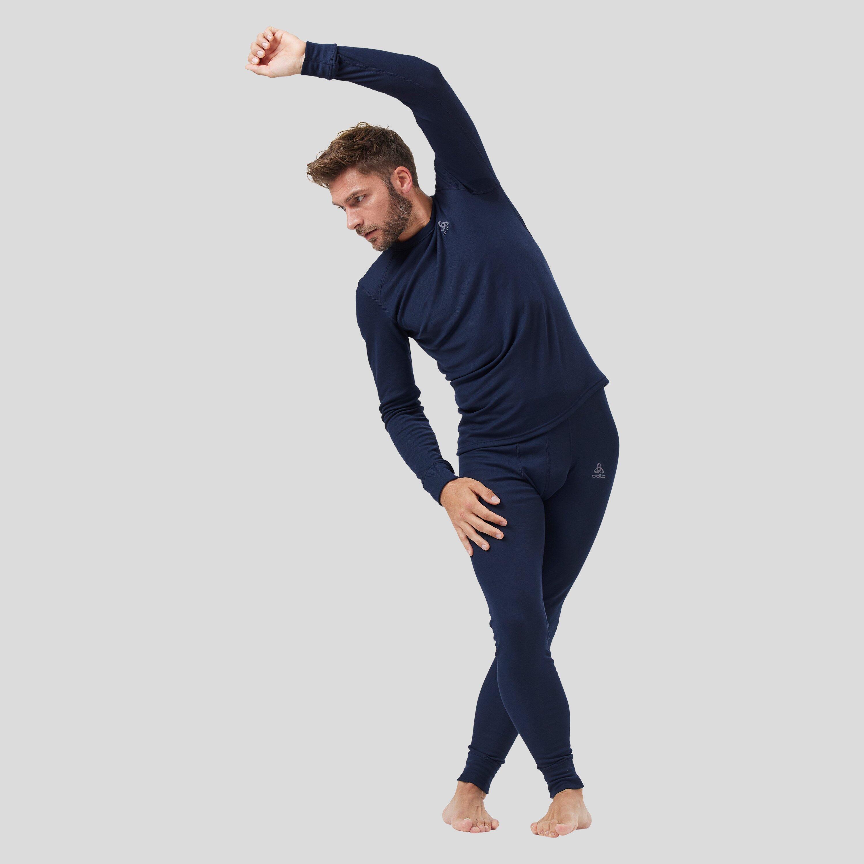 ODLO Odlo BL TOP Crew neck l/s ACTIVE WARM ECO Thermoshirt DONKERE SAFFIER M 3/7