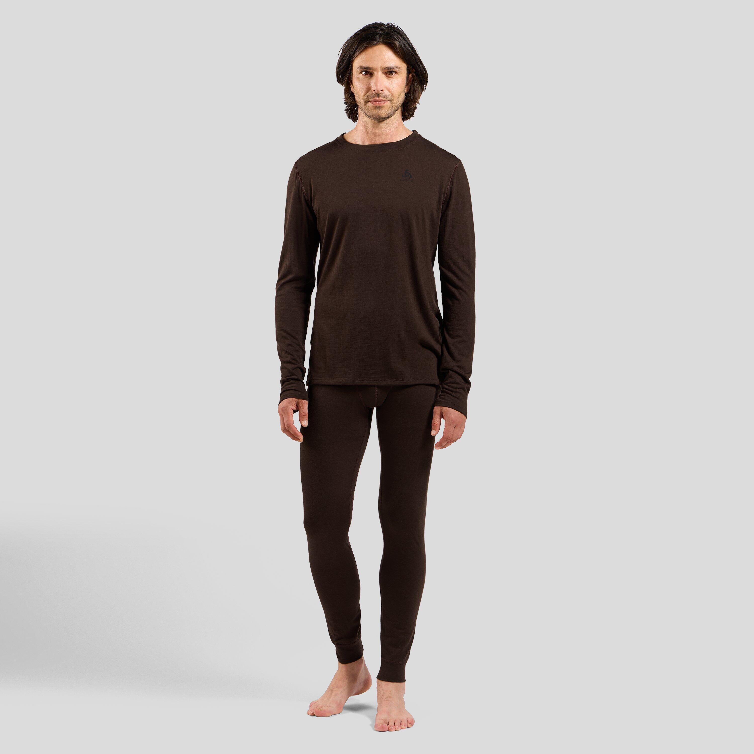 Legginsy termoaktywne męskie Odlo Merino 160 BL Bottom Long 4/6