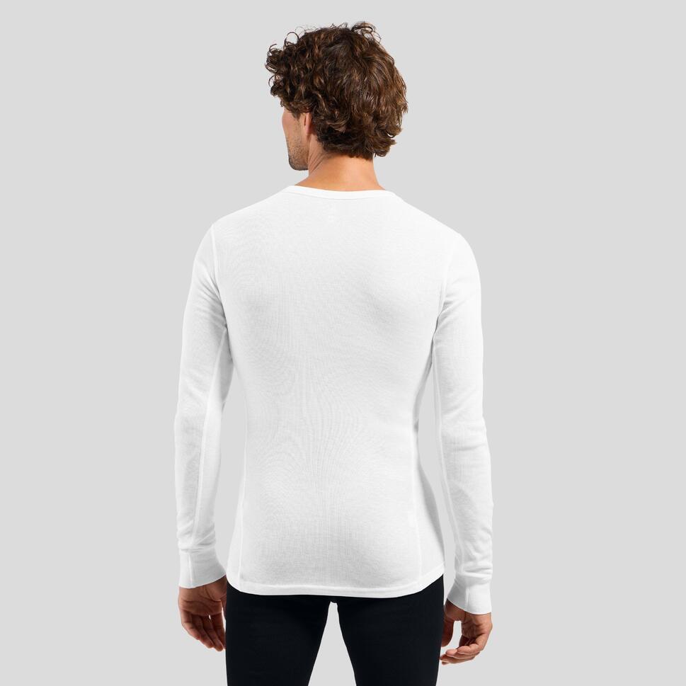 Koszulka męska Odlo BL TOP crew neck l/s ACTIVE WARM ECO