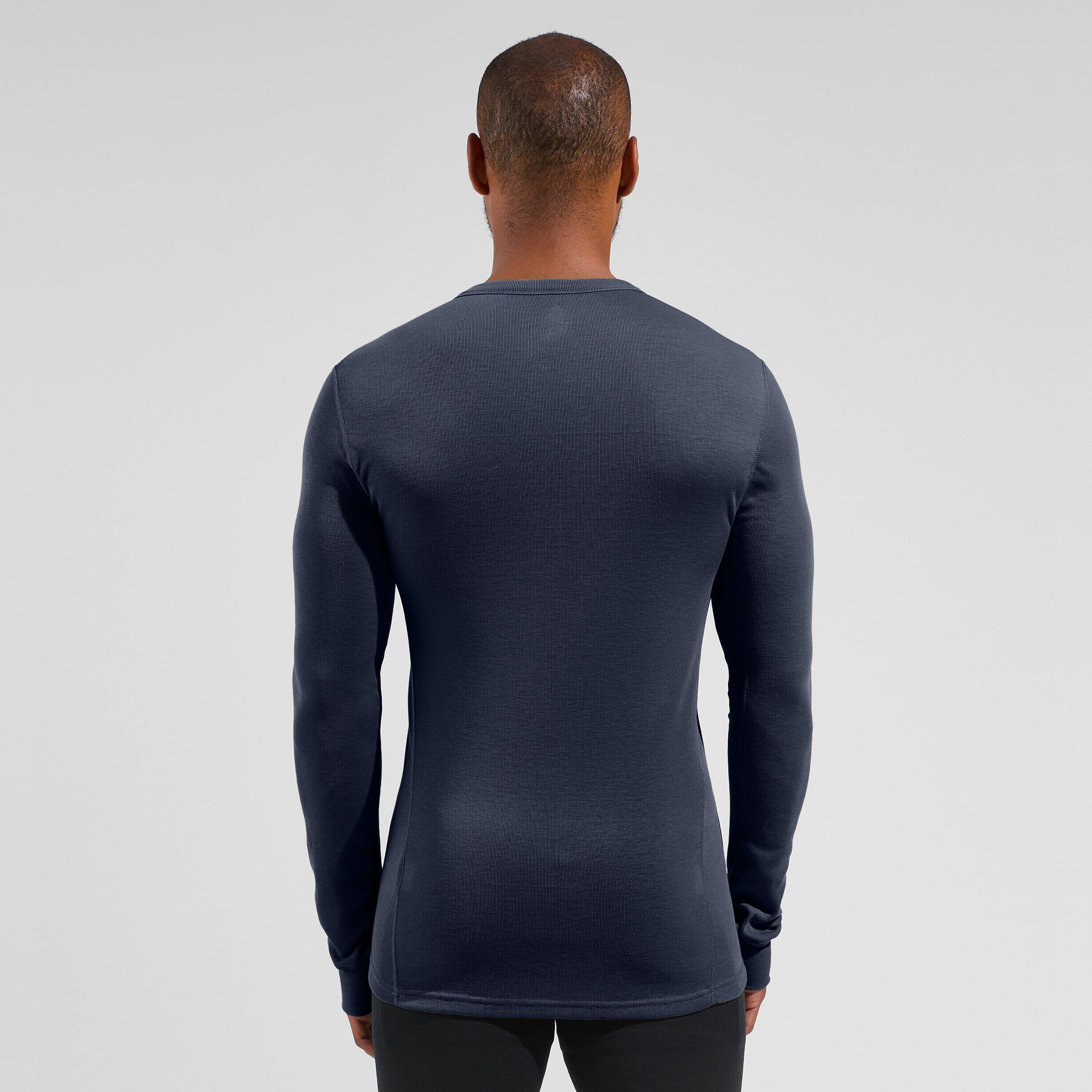 ODLO Odlo BL TOP Crew neck l/s ACTIVE WARM ECO Thermoshirt DONKERE SAFFIER M 2/7