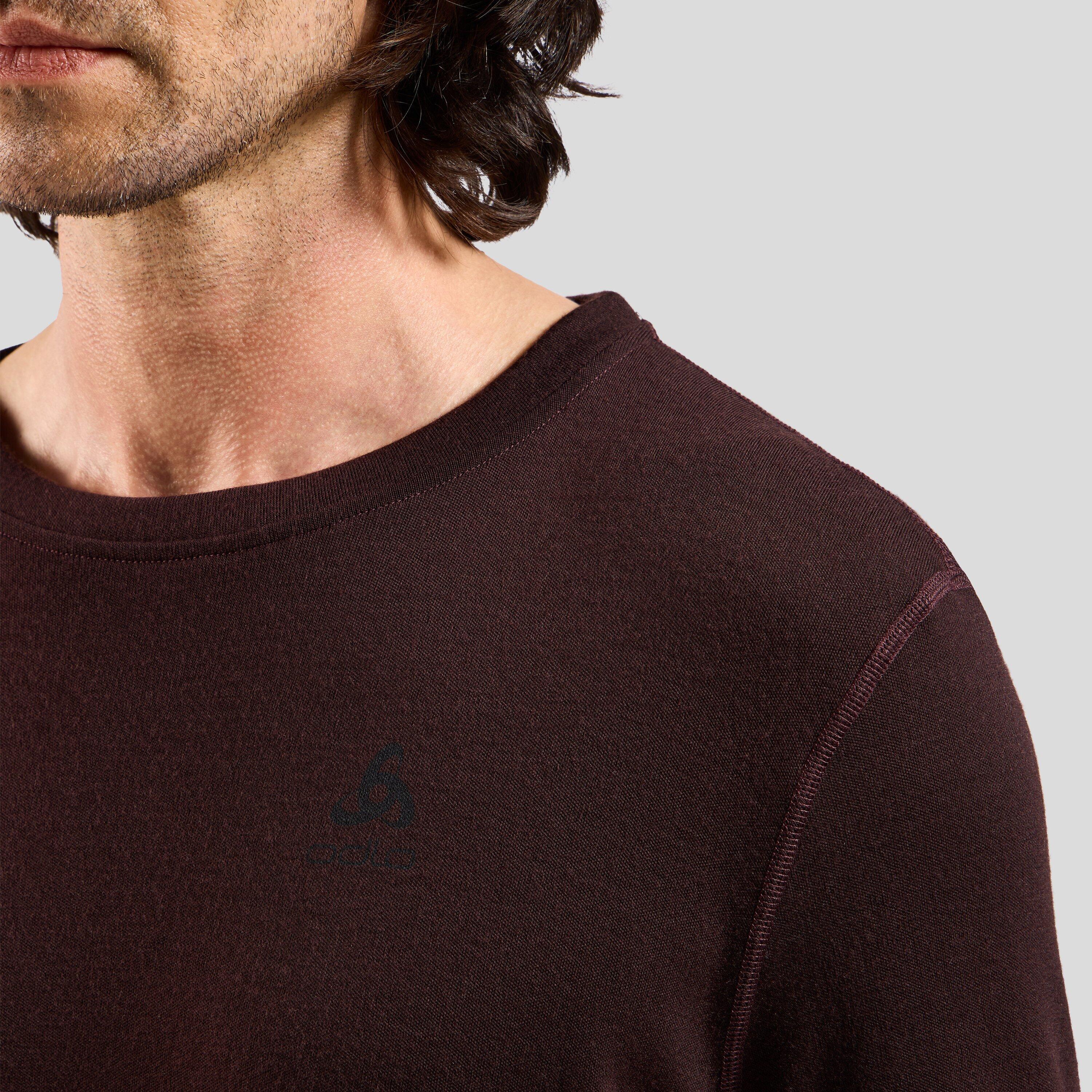 Bluza termoaktywna męska Odlo Merino 260 BL Top Crew Neck LS 3/6