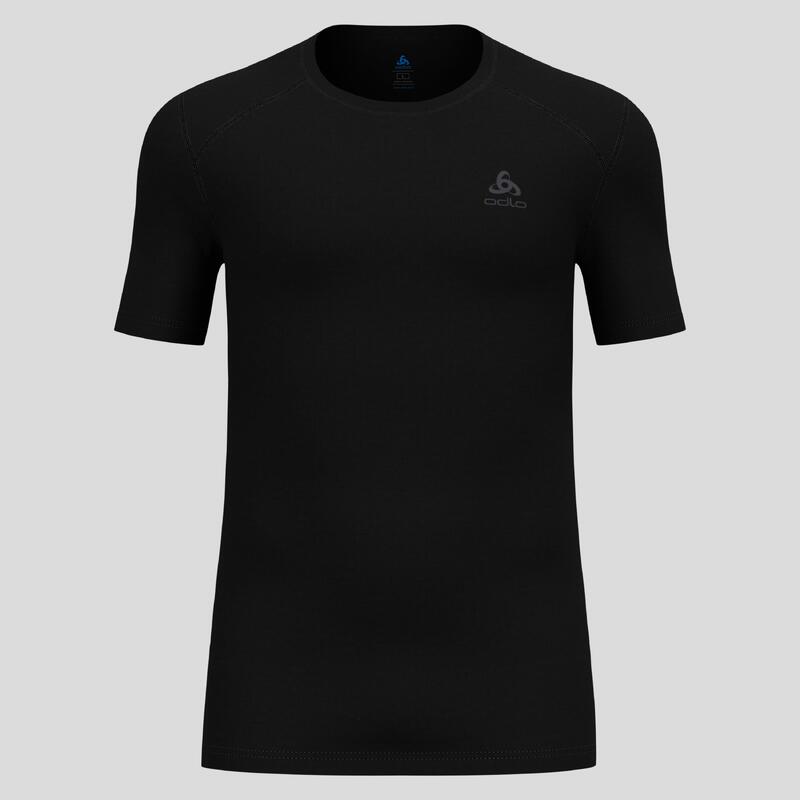 ODLO Shirt Ronde Hals Korte Mouwen ACTIVE WARM ECO Thermoshirt ZWART XL