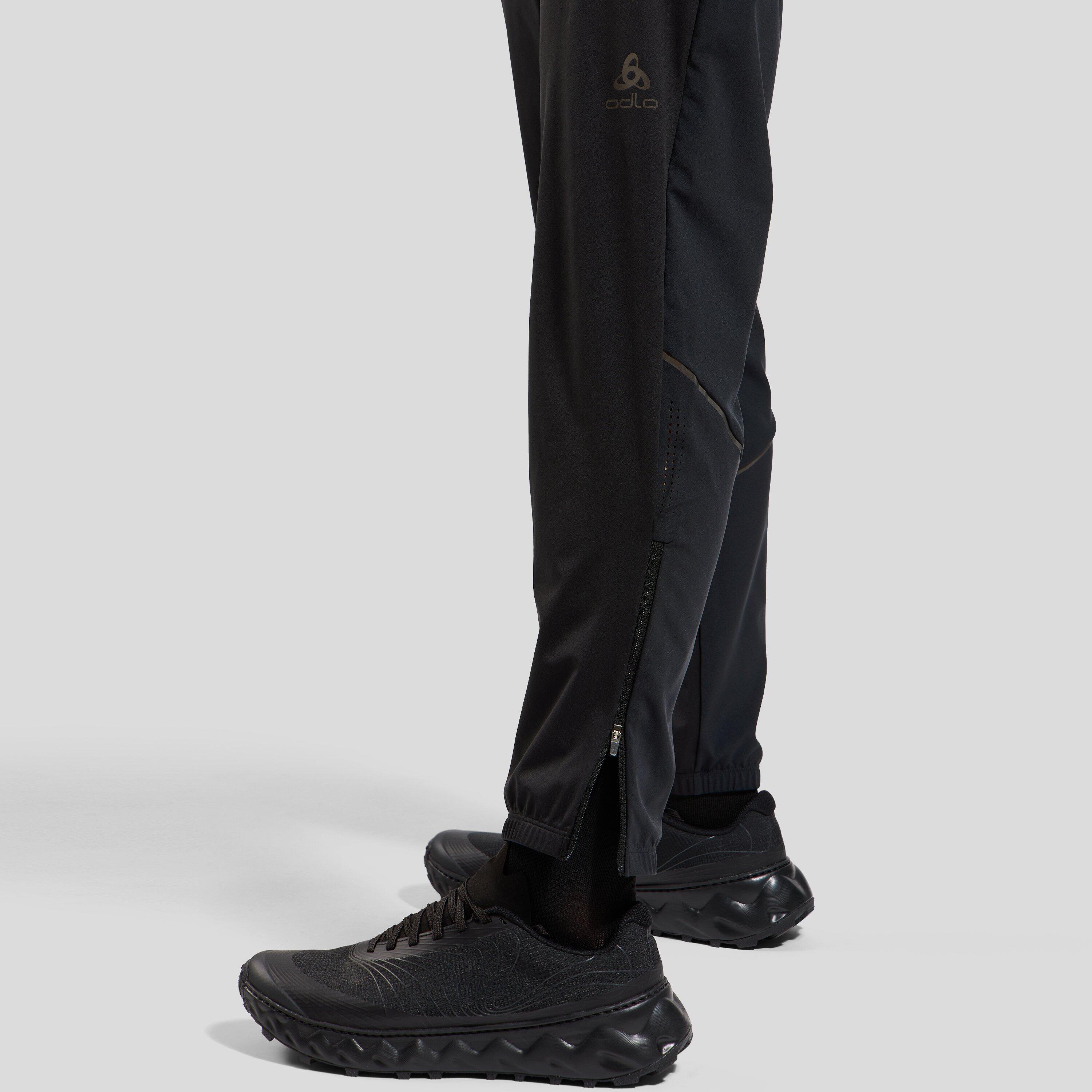 Pantalones de running para hombre Odlo Zeroweight Warm 2.0 Negro 5/13