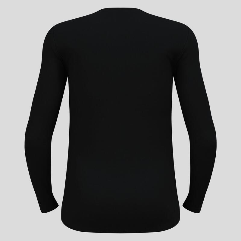 ODLO Shirt Ronde Hals Lange Mouwen ACTIVE WARM ECO Thermoshirt ZWART M