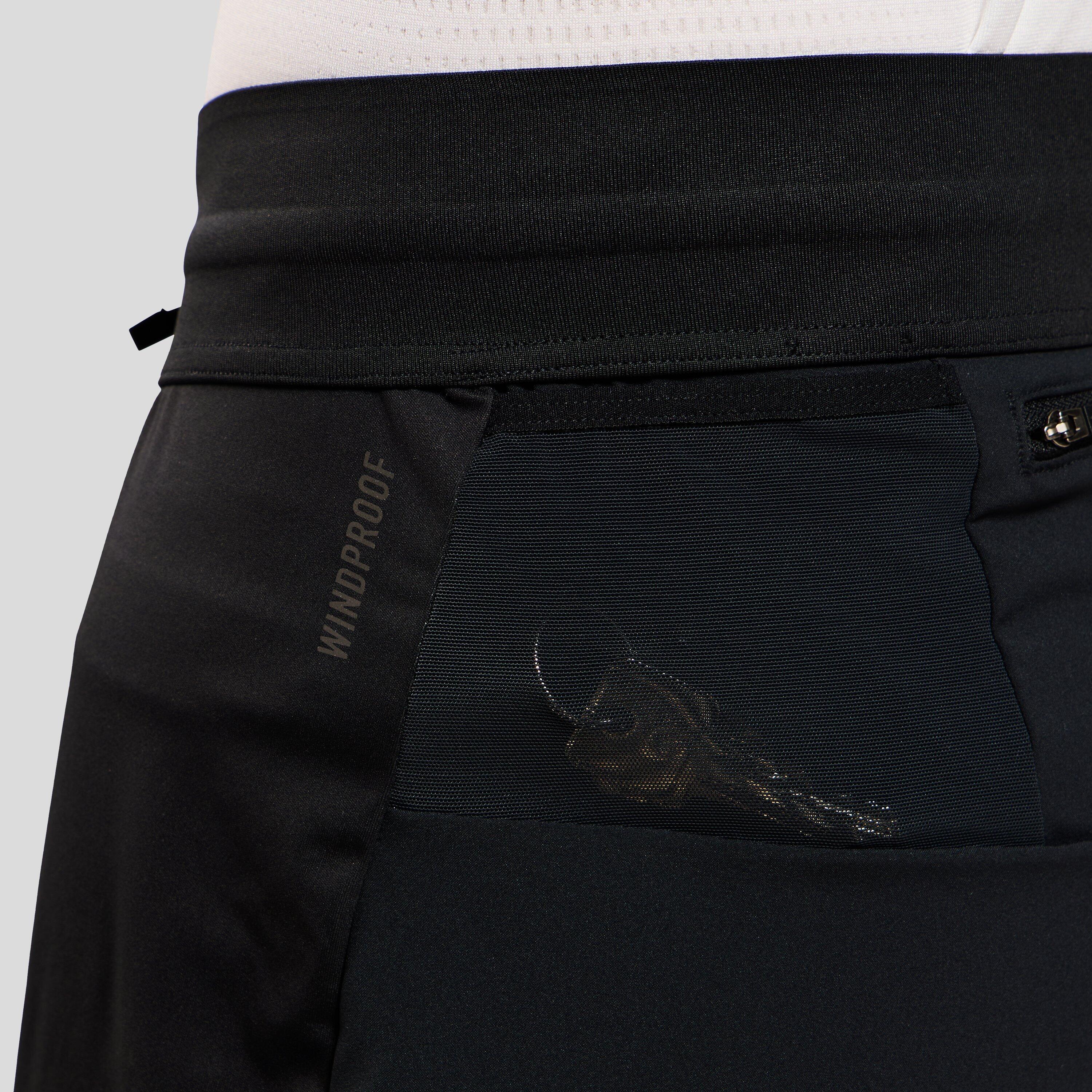 Calças de corrida para homem Odlo Zeroweight Warm 2.0 Preto 4/7