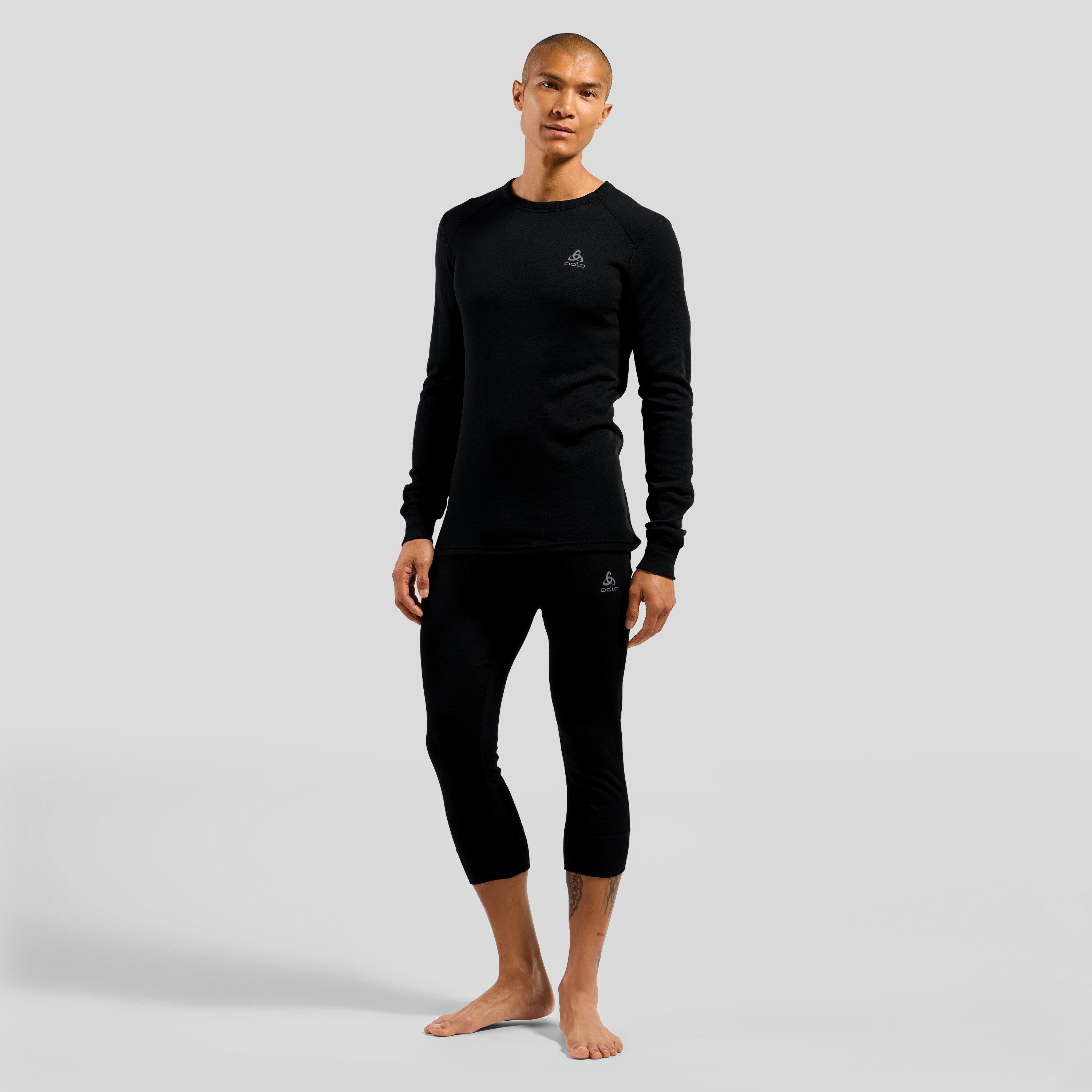 ODLO Shirt Ronde Hals Lange Mouwen ACTIVE WARM ECO Thermoshirt ZWART XS 4/7