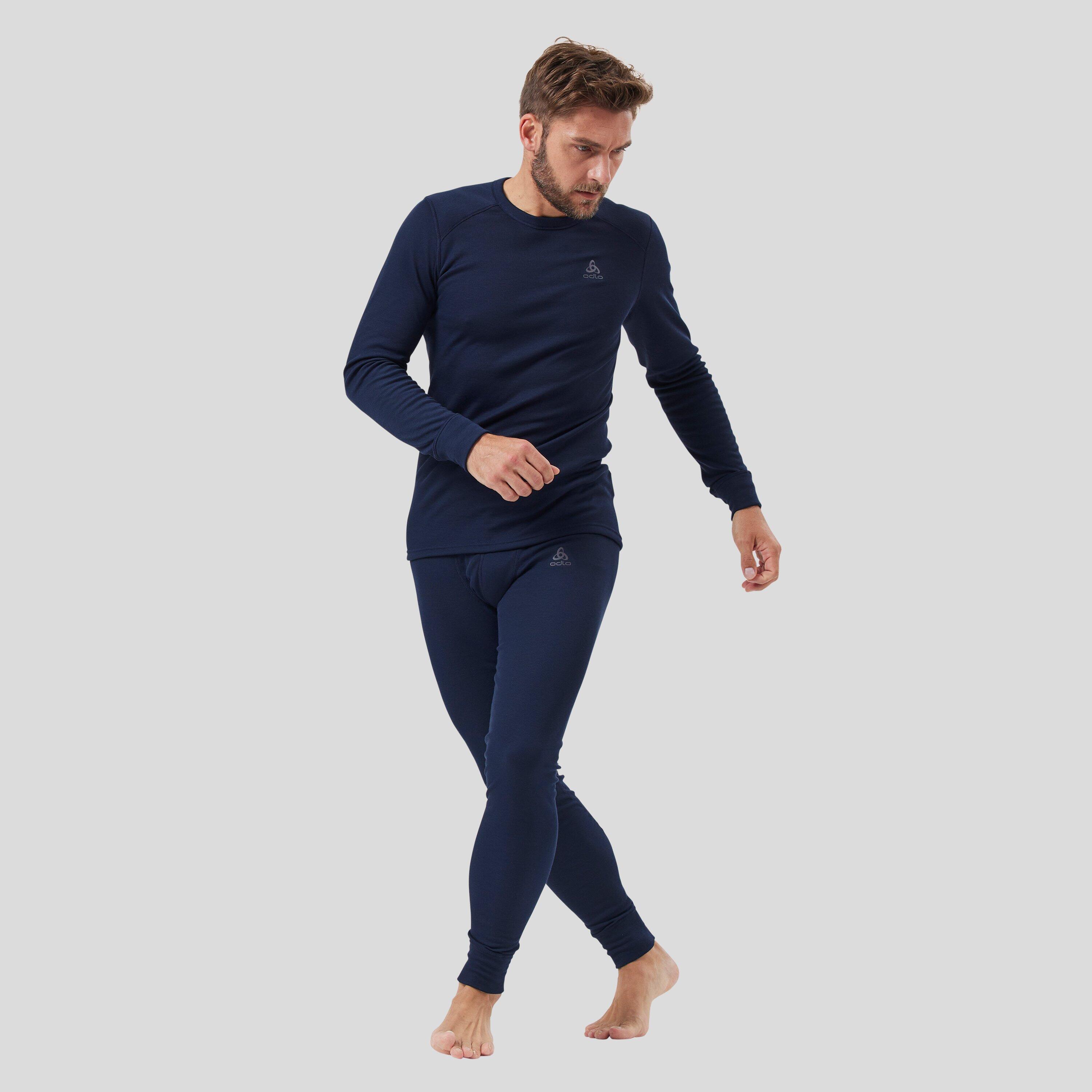 ODLO Odlo BL TOP Crew neck l/s ACTIVE WARM ECO Thermoshirt DONKERE SAFFIER M 4/7