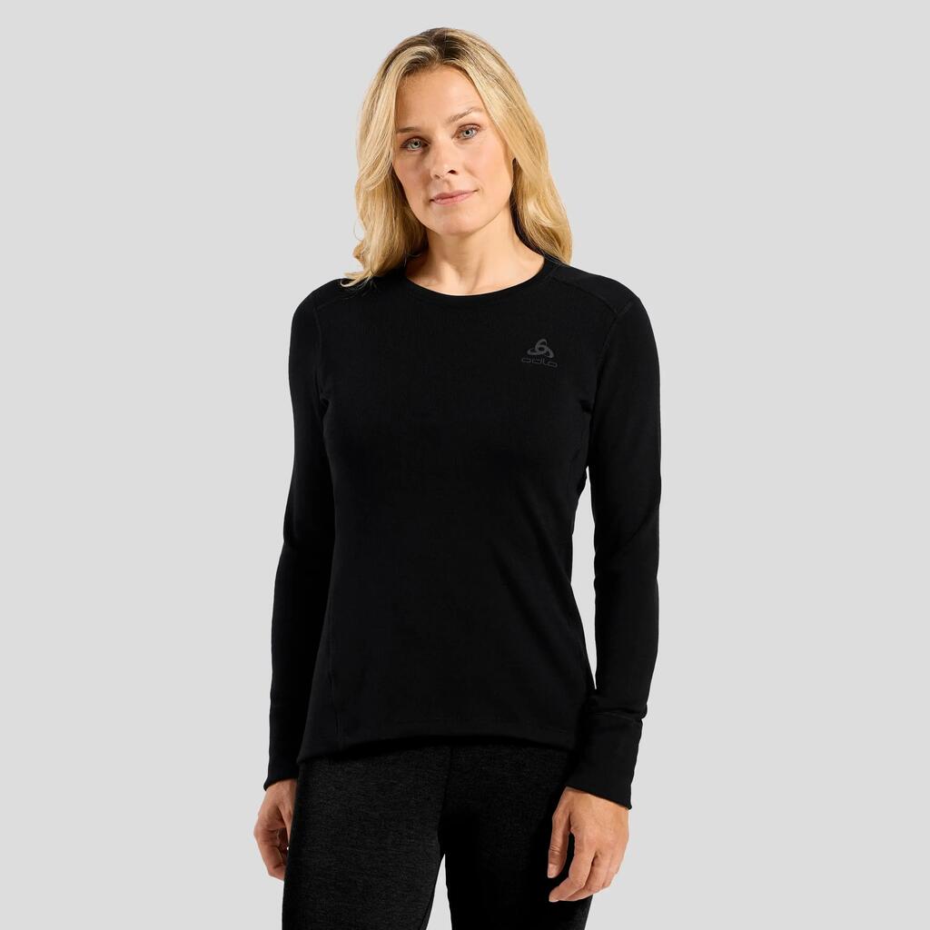 ODLO Women's Merino 260 Long Sleeve Crew Neck Base Layer