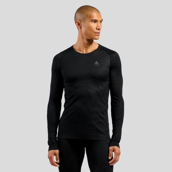 Odlo Herren Shirt Active F-Dry Light Eco Baselayer Top Crew Neck L/S 141282