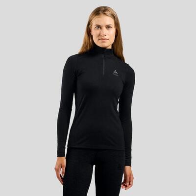 Natural merino 200 basislaag met halve rits en lange mouwen odlo