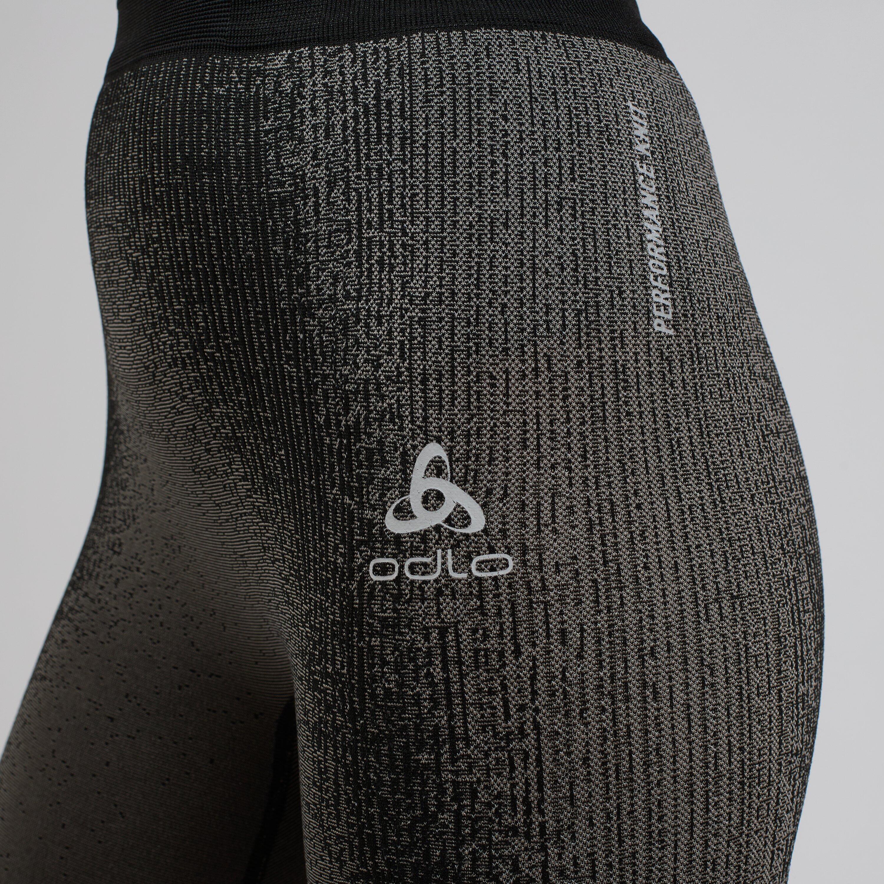 Legginsy termoaktywne damskie Odlo Performance Warm Blackcomb BL Bottom 3/4 3/7