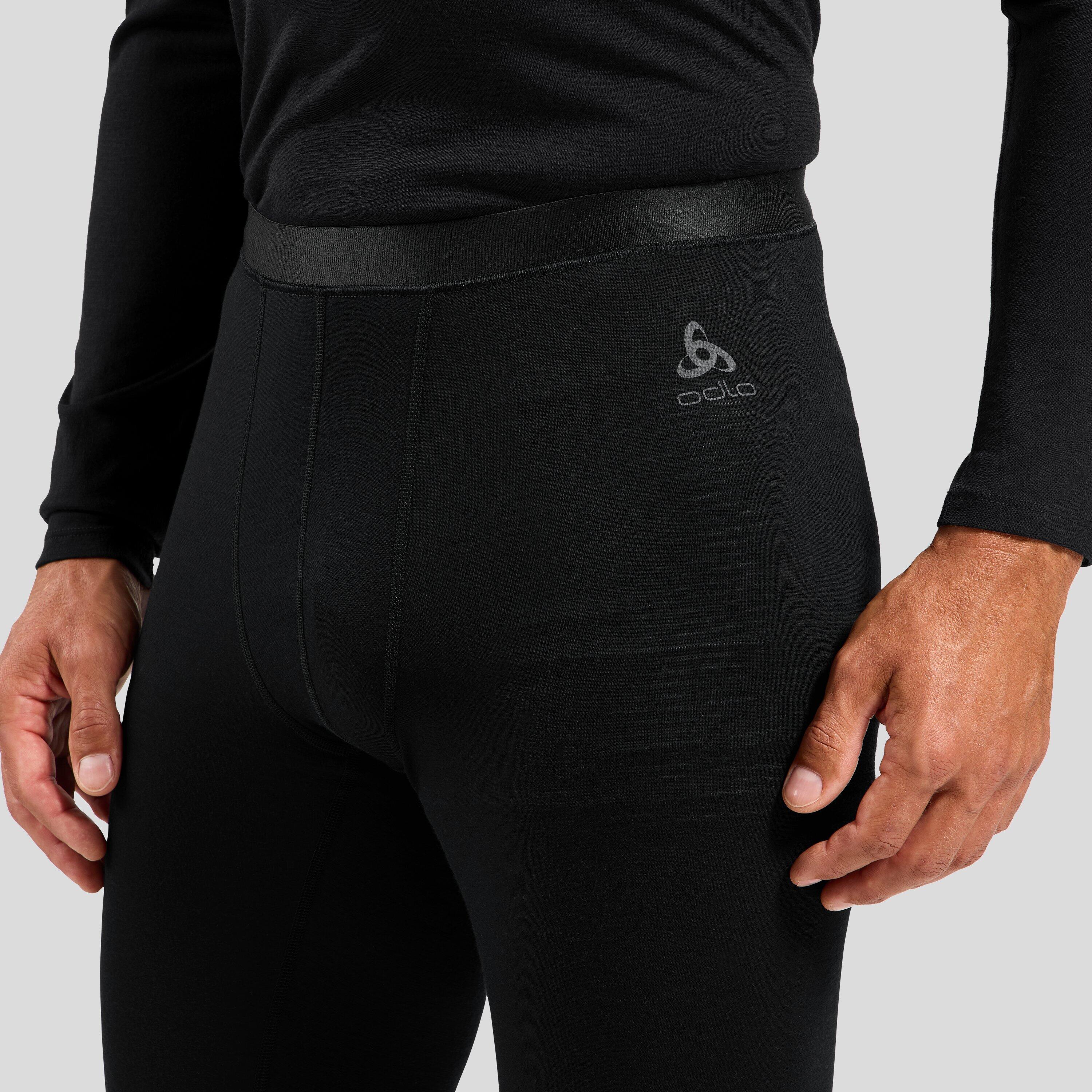 Legginsy termoaktywne męskie ODLO Merino 160 BL Bottom Long 3/9