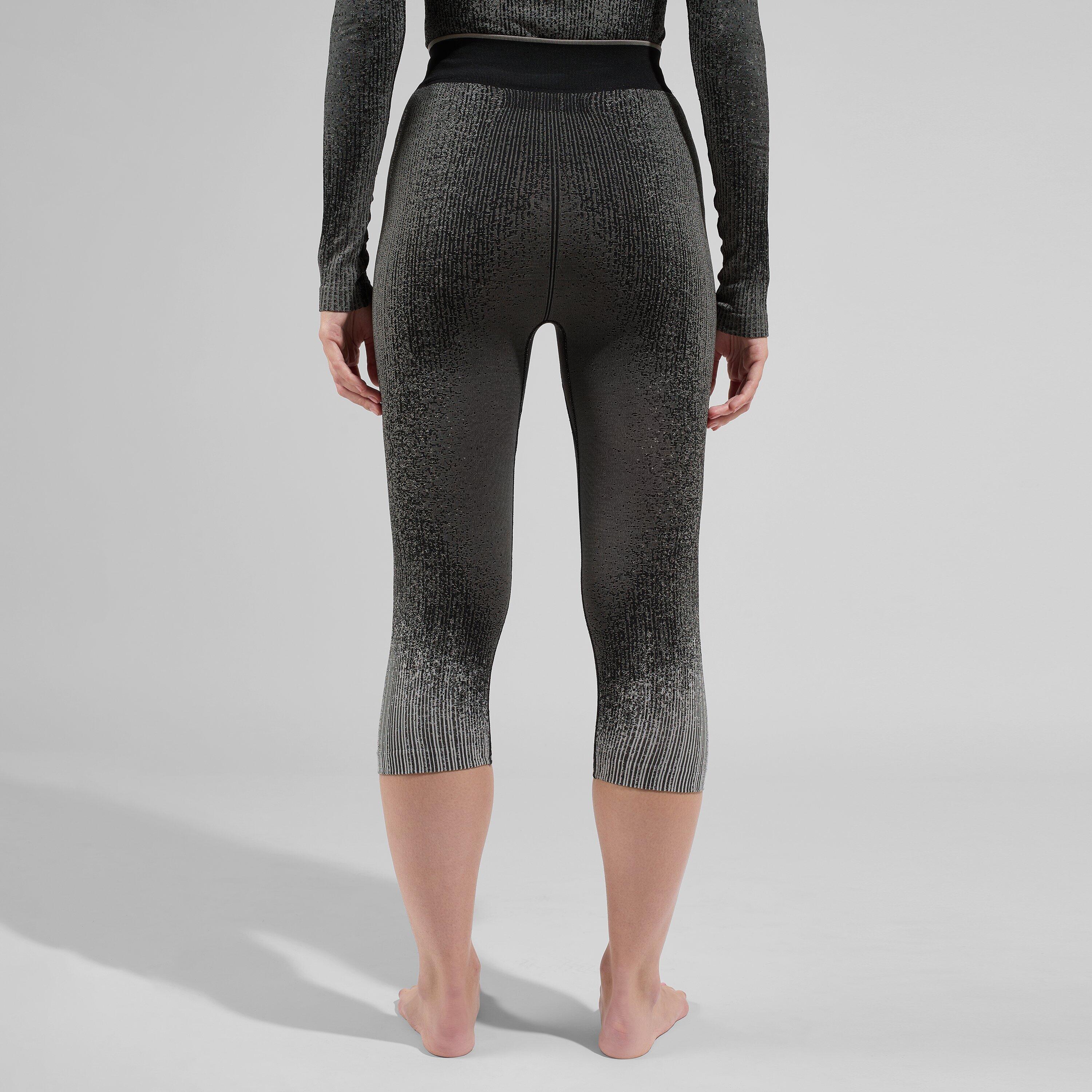 Legginsy termoaktywne damskie Odlo Performance Warm Blackcomb BL Bottom 3/4 2/7