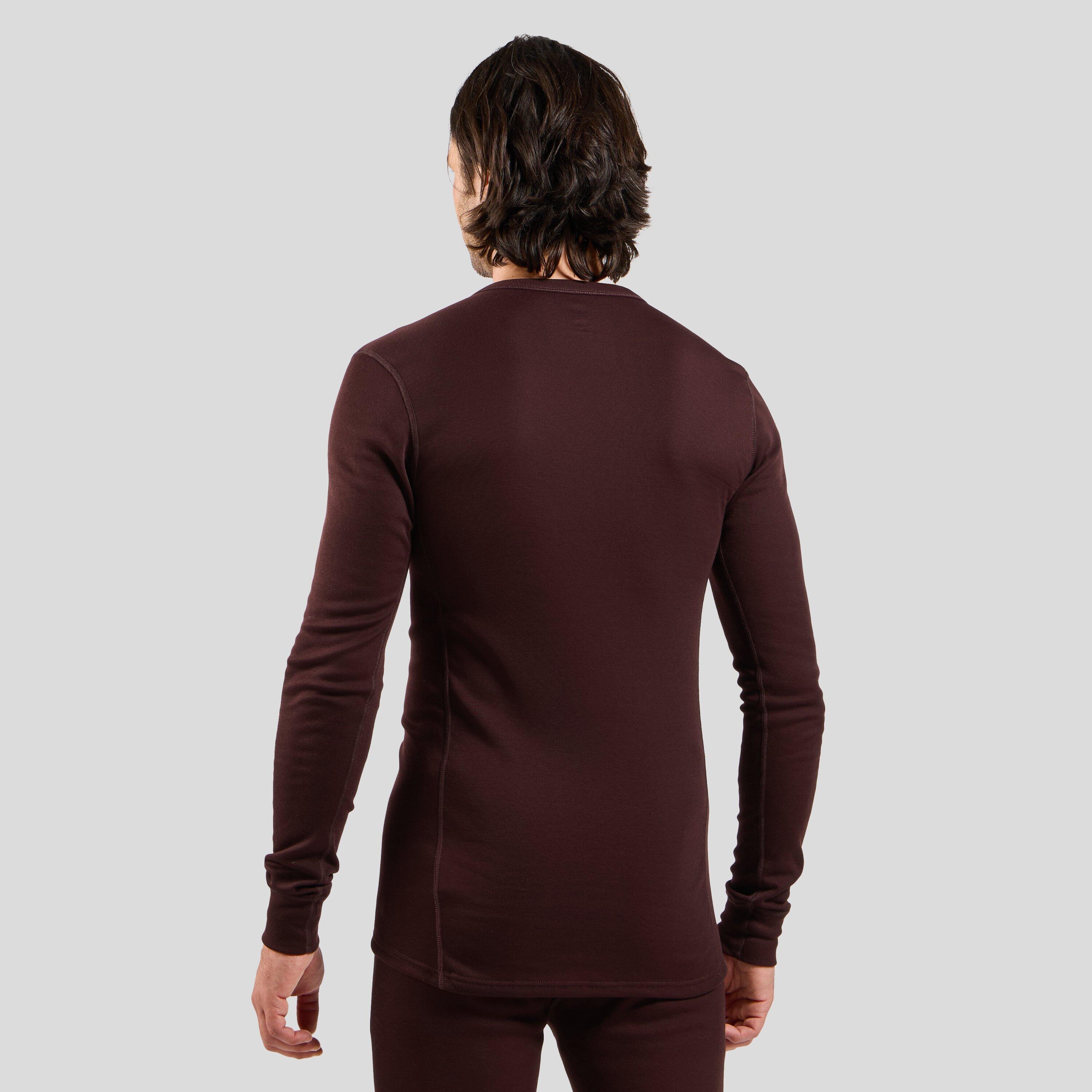 Active Warm-basislaagtop met lange mouwen voor heren ODLO 2/6
