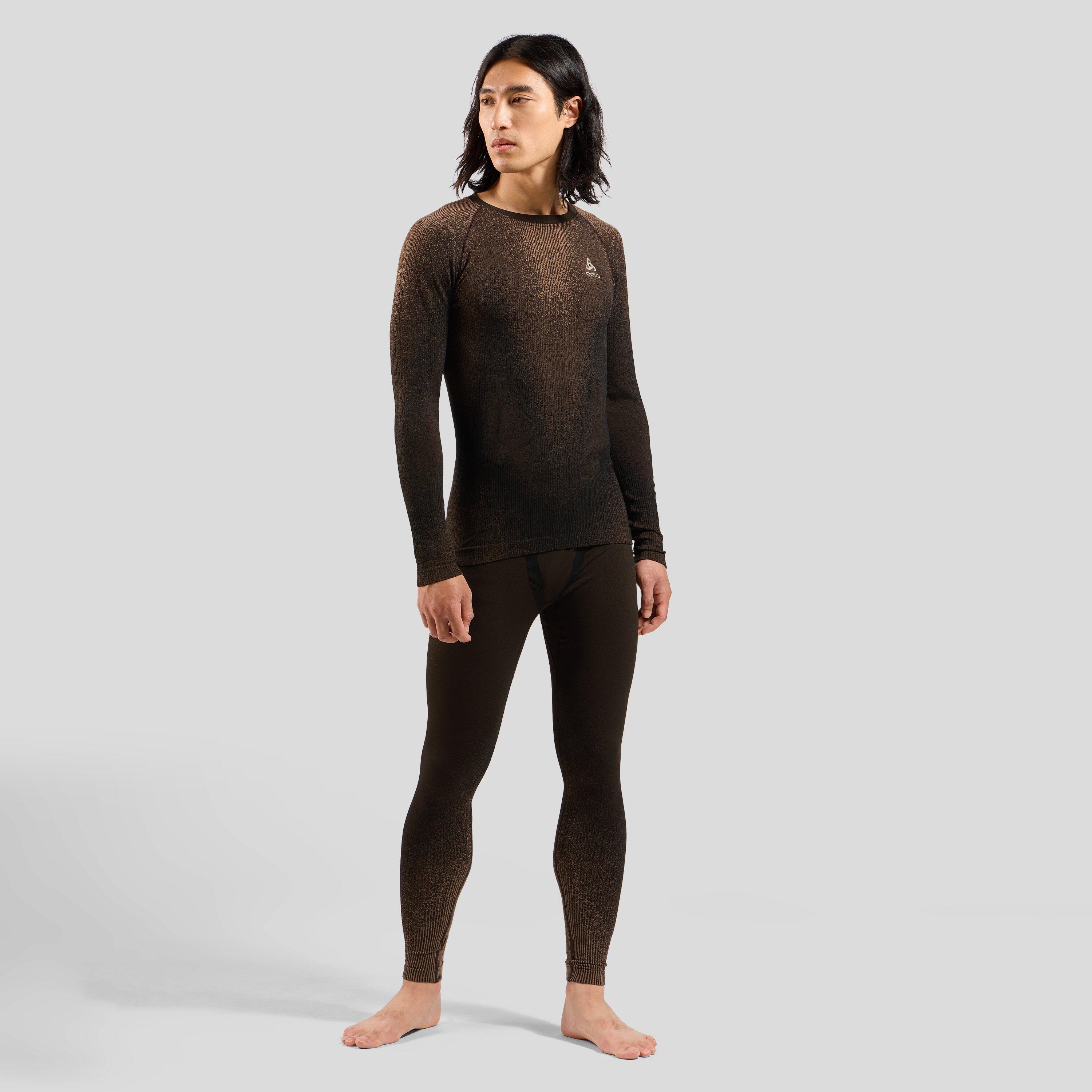 Bluza termoaktywna męska Odlo Performance Warm Blackcomb BL Top Crew Neck LS 5/7
