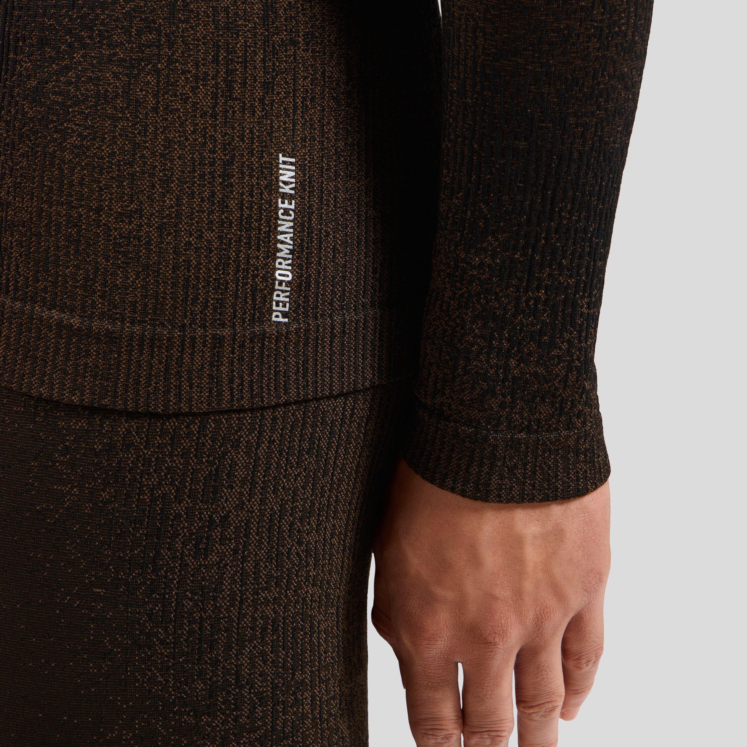 Bluza termoaktywna męska Odlo Performance Warm Blackcomb BL Top Crew Neck LS 4/7