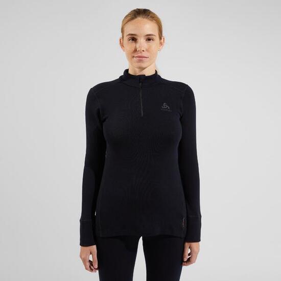 Base layer a mezza zip Natural Merino 260 ODLO