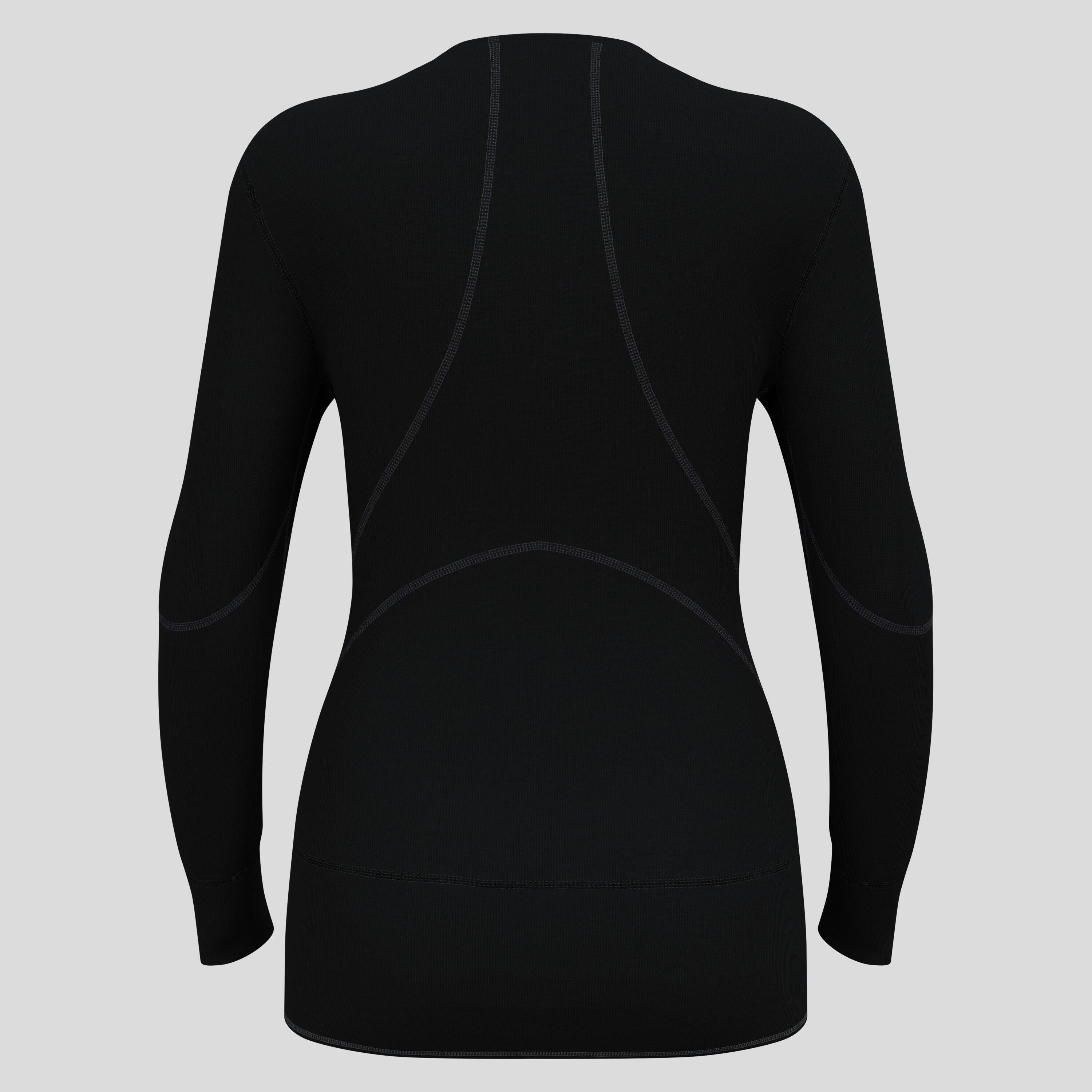 BL TOP CREW NECK L/S ACTIVE X WARM ECO - BLACK 7/7