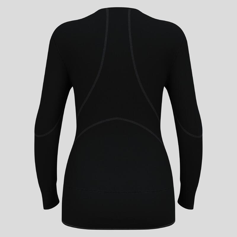 Bluză termică cu mâneci lungi pentru femei Active X-Warm Bl Top cu guler rotund