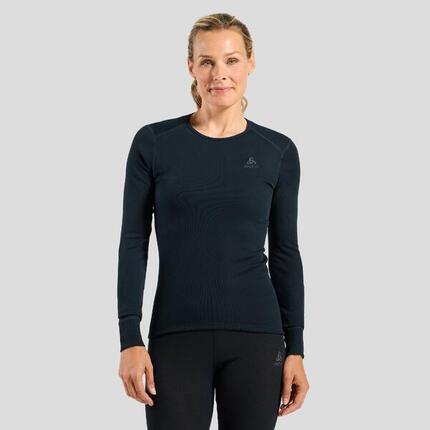 Odlo Active Warm Eco Langarmtrikot Grau Damen