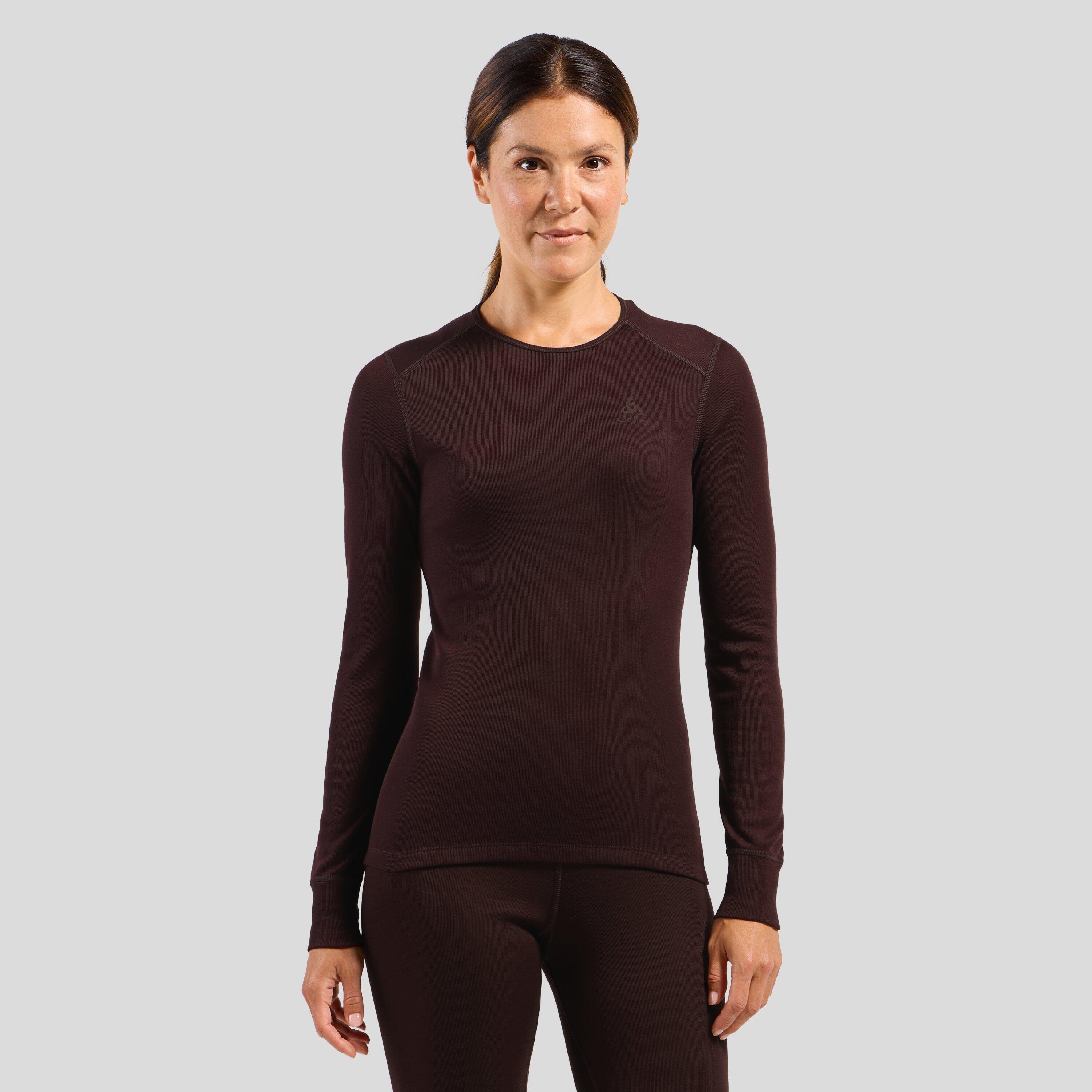 ODLO Odlo Damen Shirt Active Warm Eco Baselayer Top Crew Neck L/S 159101