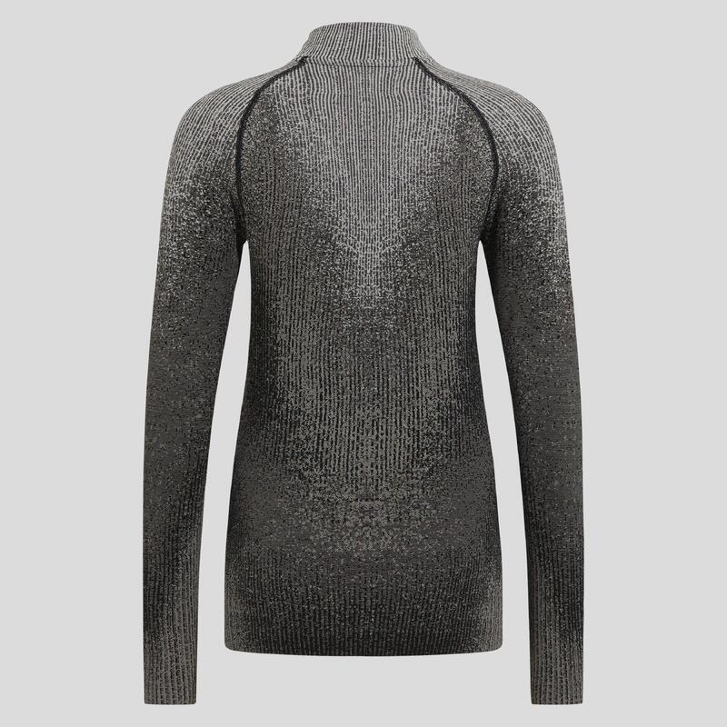 Bluză termică cu mâneci lungi ODLO Performance Warm comb Bl Top guler înalt HZ