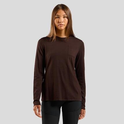 Odlo Damen Langarmshirt Merino 200 Pocket 554611