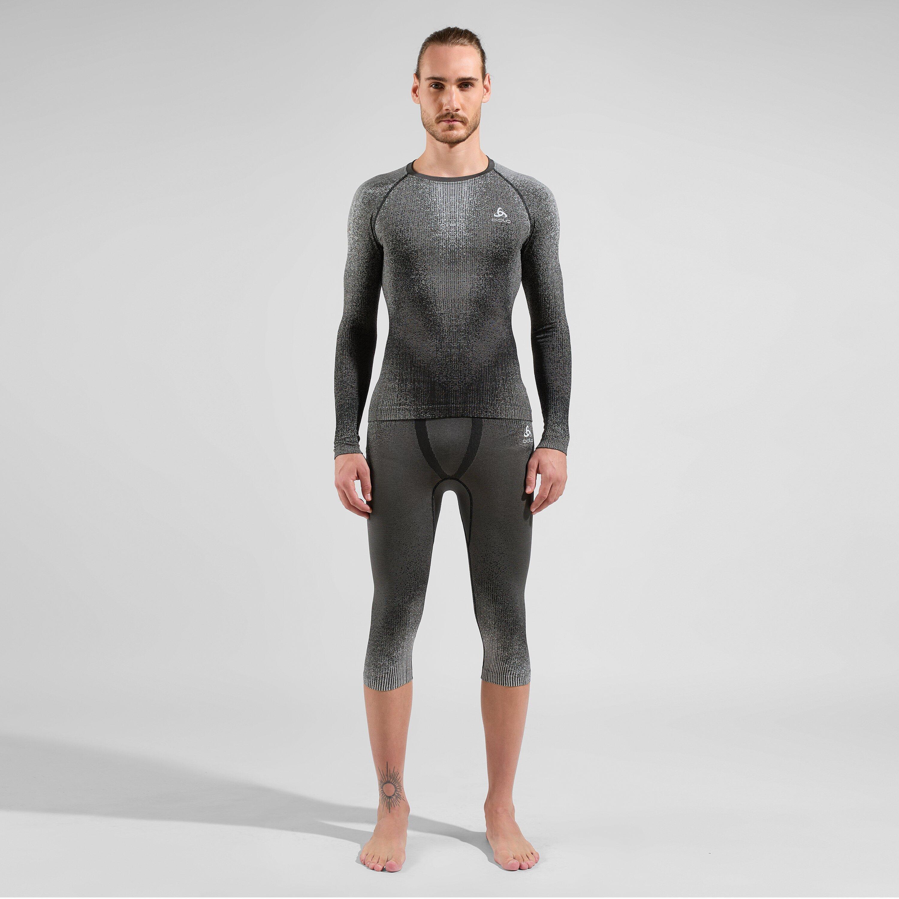 Base Layer Long Sleeve Odlo Blackcomb Grey 5/7