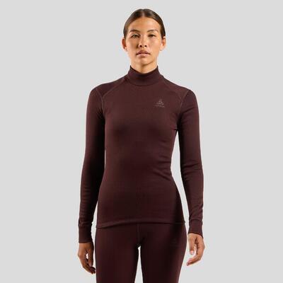 Odlo Damen Shirt Active Warm Eco Baselayer Top Turtle Neck L/S 159091