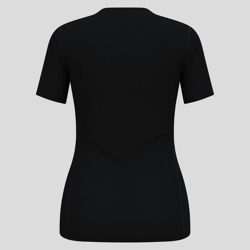 ODLO Odlo BL TOP crew neck s/s MERINO 200 Thermoshirt ZWART S