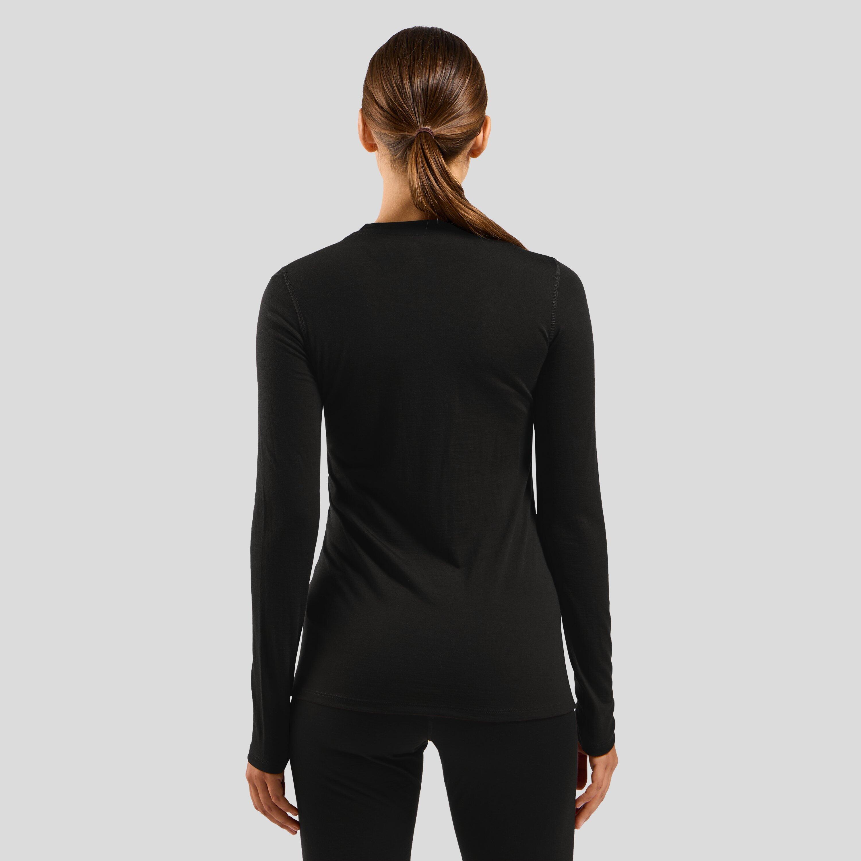 Koszulka termoaktywna z długim rękawem damska ODLO Merino 160 BL Top Crew Neck
